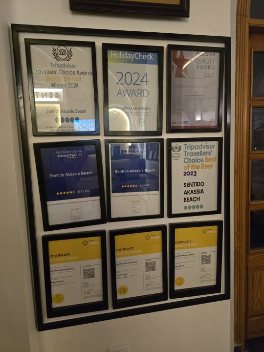 Lobby Sentido Akassia Beach