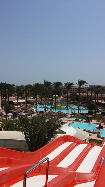 Ausblick vom Rutschenturm  Beach Albatros Resort