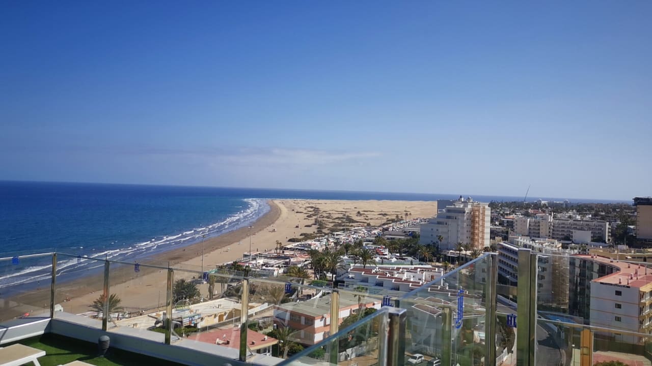 Ausblick HL Suitehotel Playa del Ingles