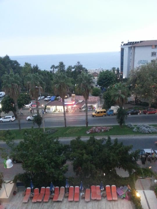 Ausblick vom Restaurant Miray Hotel Kleopatra