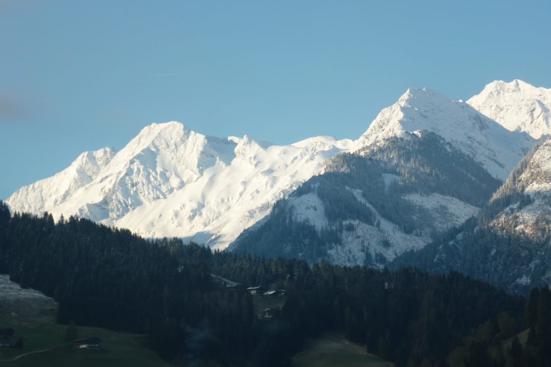 Ausblick vom Zimmer Pension Mitteregg