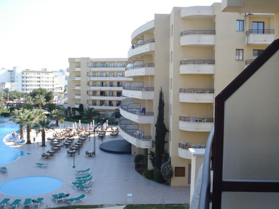 Ausblick vom Zimmer allsun App.-Hotel Orient Beach