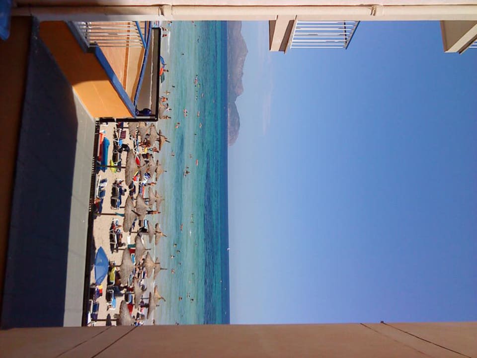 Blick vom Balkon zum Meer JS Hotel Horitzó