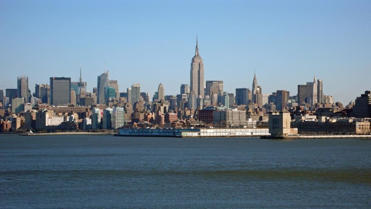 Skyline an Weihnachten Hyatt Regency Jersey City On The Hudson