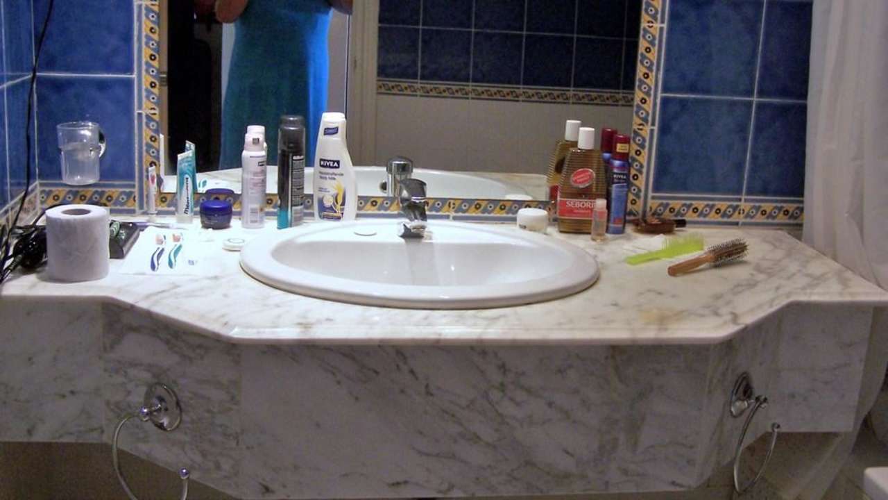 Badezimmer von Zimmer  Nr.124 Houda Golf & Beach Club