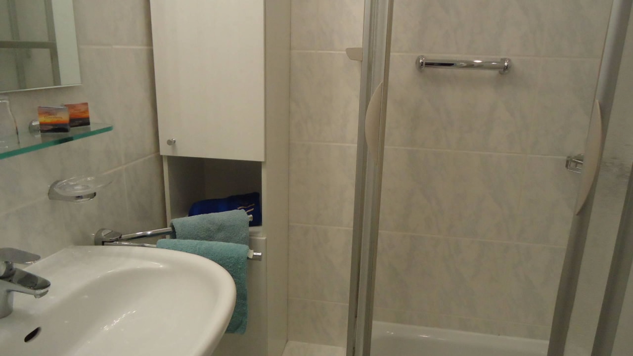 Im Badezimmer Hotel Dünenburg