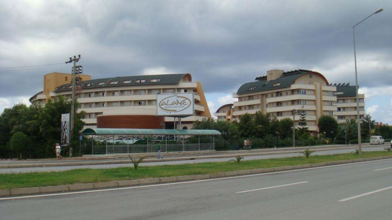 Front of a hotel Alaiye Resort & Spa