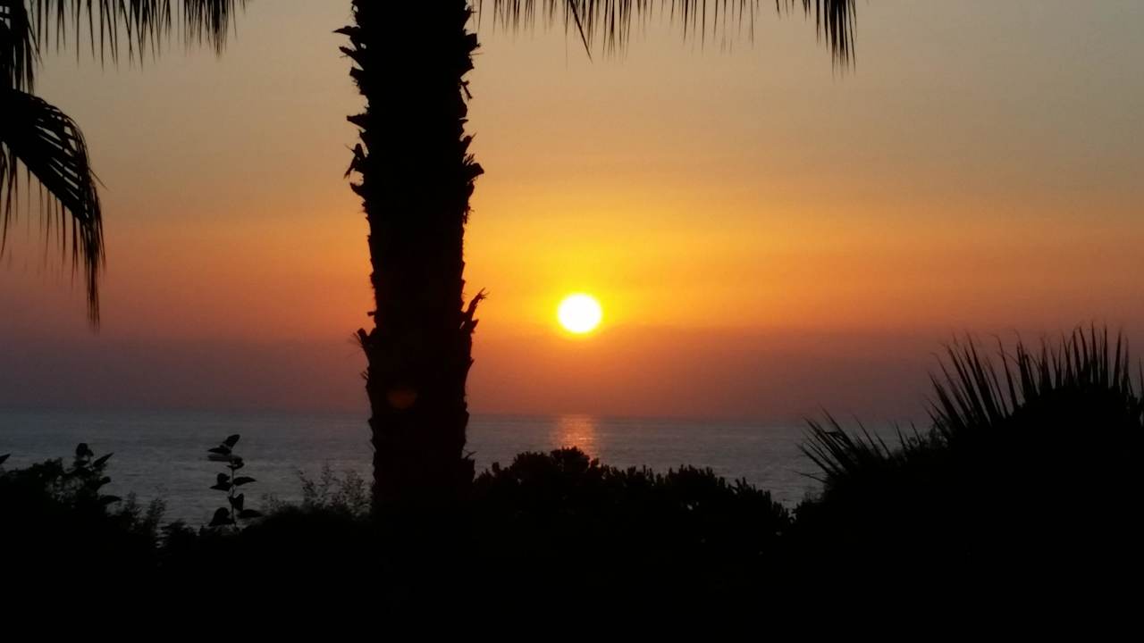 Sonnenuntergang  Hotel Grand Side