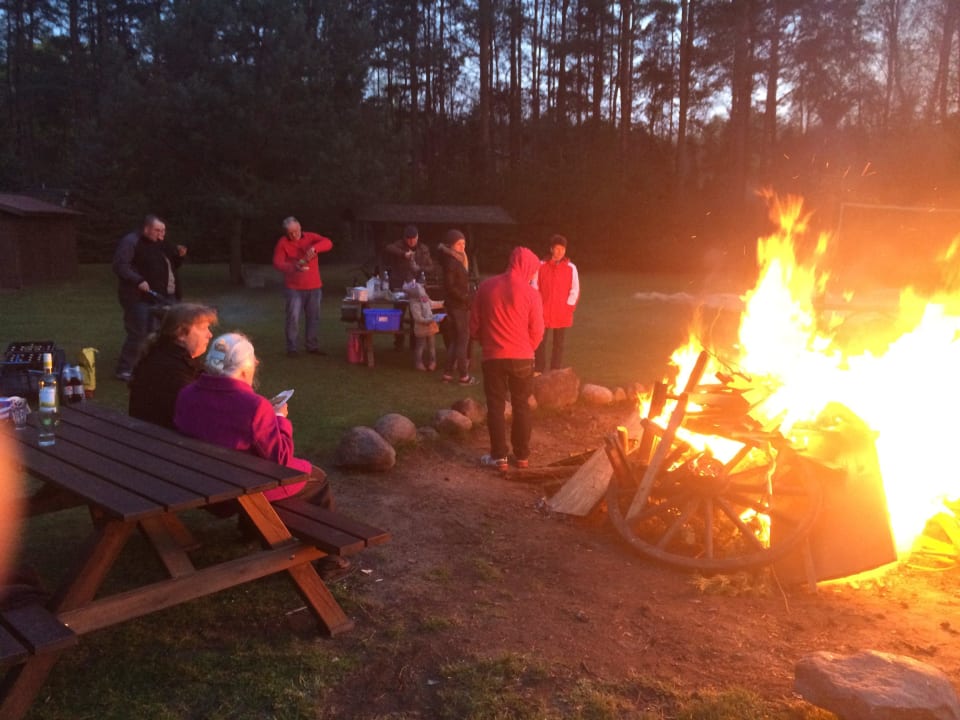 Osterfeuer 2014 Feriendorf Storchennest