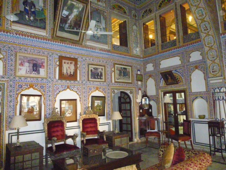 "Empfangszimmer" Hotel Mandawa Castle