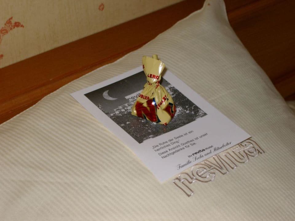 Gute-Nacht-Leckerli re.vita - naturresort & spa