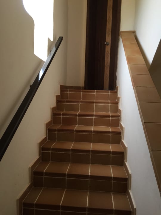 Letzte Treppe vor der Suite Hotel Riu Karamboa