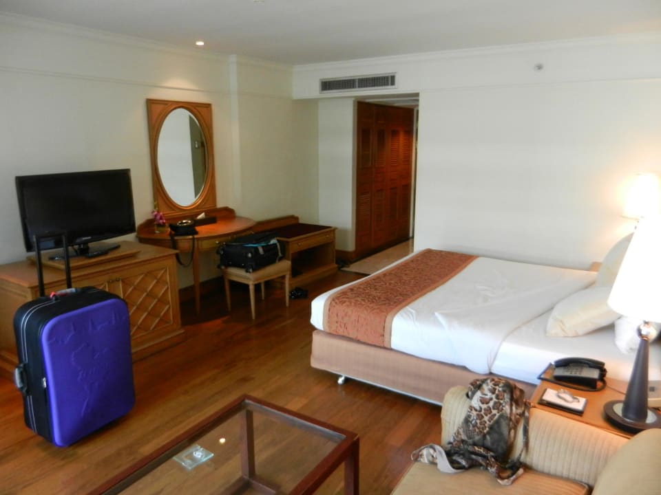 Schlafzimmer, sehen beide gleich aus Bangkok Marriott Marquis Queen's Park