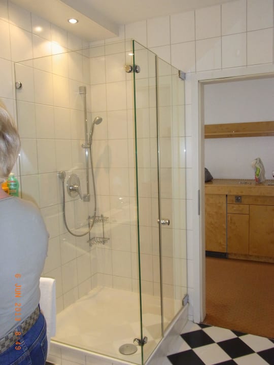 Teilansicht des Badezimmers Hotel Waldhorn