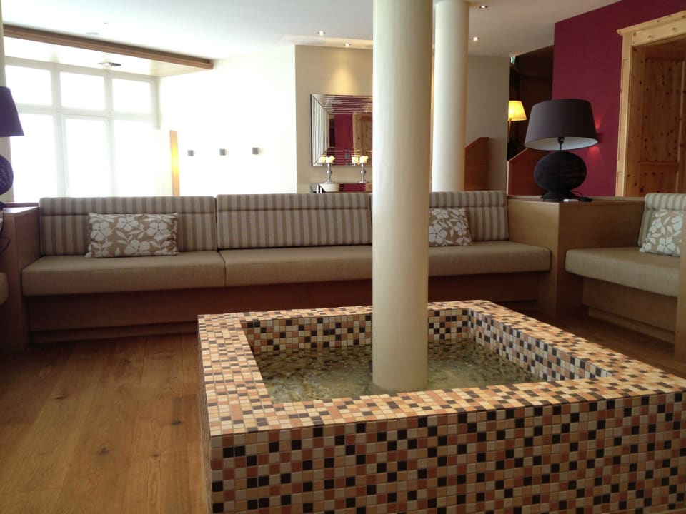 Brunnen in der Vitaloase Dilly - Das Nationalpark Resort