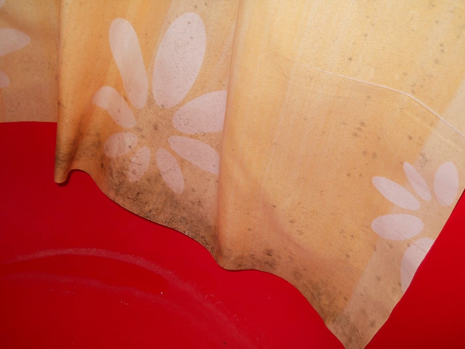 Schimmel op douchegordijn Apartments Bache