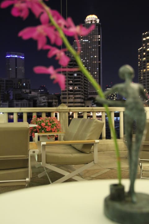 Ausblick von der Bar Hotel The Peninsula Bangkok