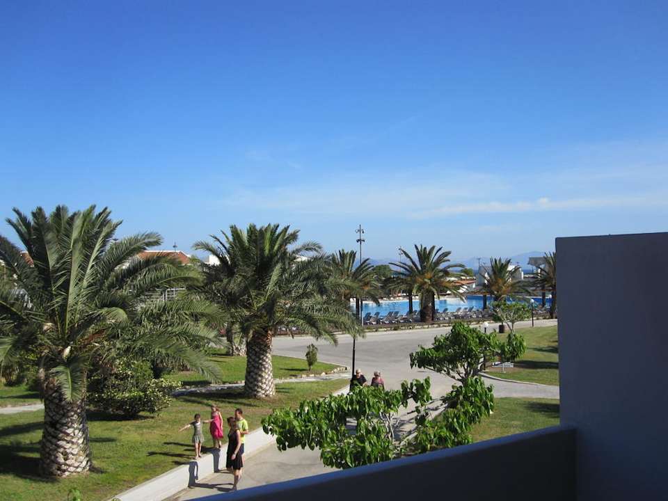 Ausblick vom Zimmerbalkon Kipriotis Village Resort