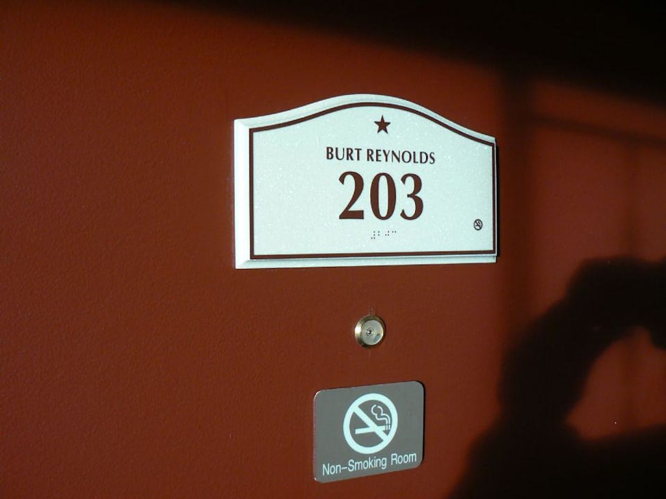 Die Zimmer sind nach Schauspielern benannt Best Western Hotel Movie Manor