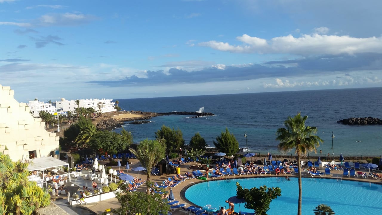 Blick vom Balkon Hotel Grand Teguise Playa