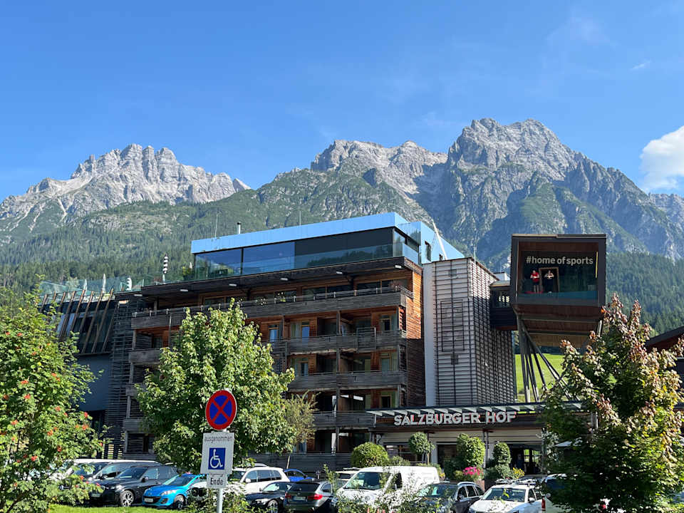 Außenansicht Hotel Salzburger Hof Leogang