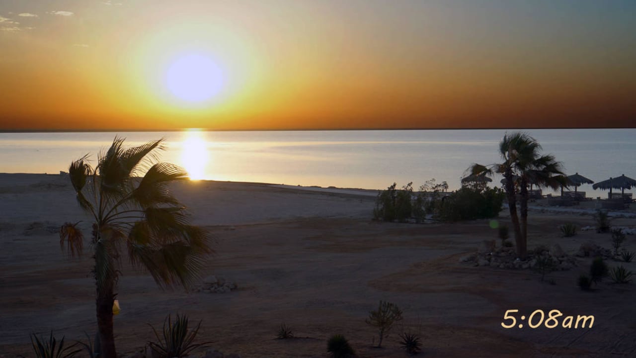 Meeresblick in der früh The Breakers Diving & Surfing Lodge