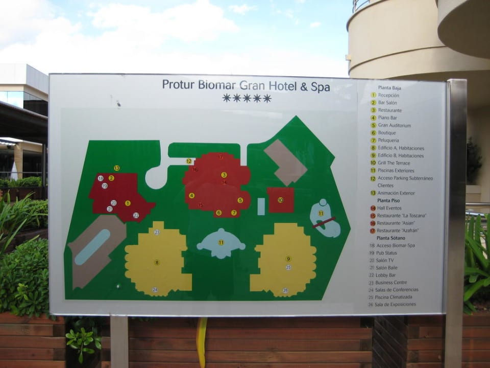 Übersichtsplan Protur Biomar Sensatori Resort