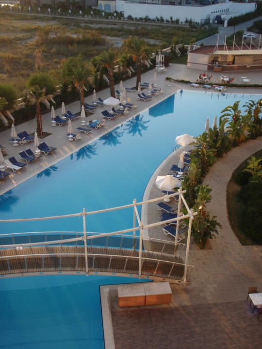 Vom Balkon Zimmer 3037 Saturn Palace Resort Hotel