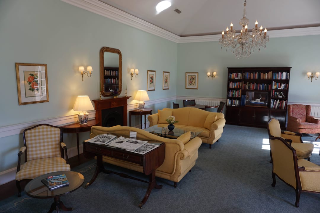 Bibliothek mit Service der Bar Hotel Casa Velha do Palheiro