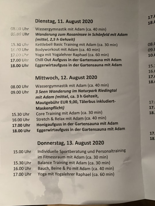 Sport & Freizeit Wellnesshotel Eggerwirt