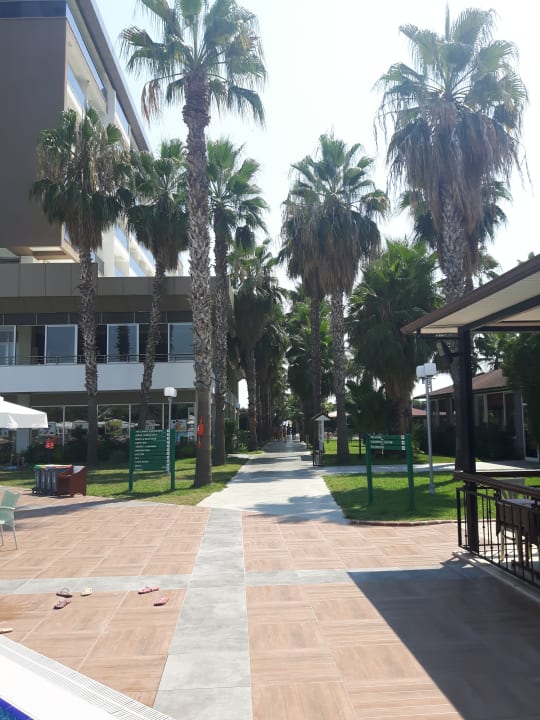 Gartenanlage Hotel Royal Garden Beach