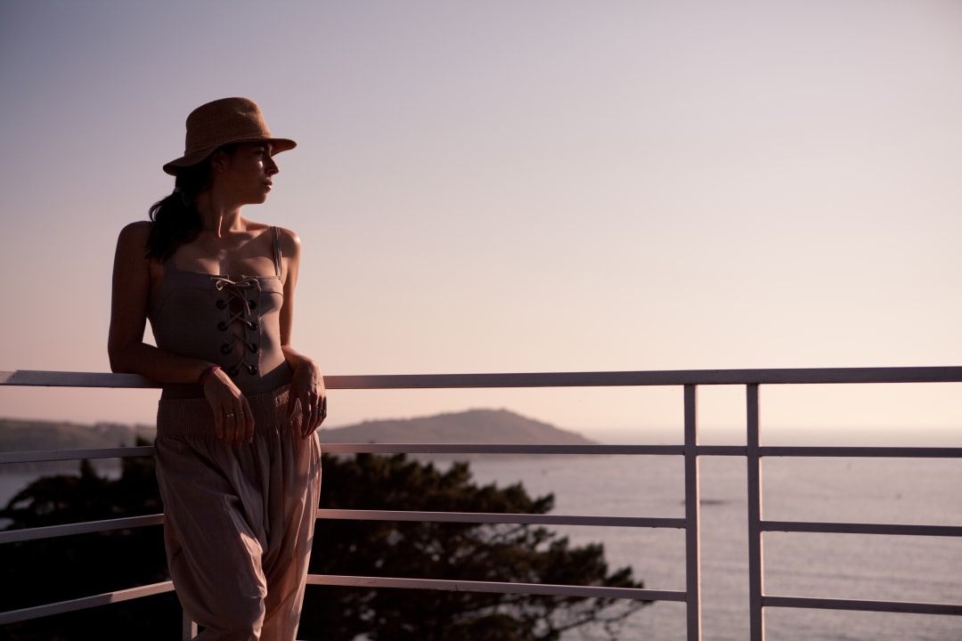 Ausblick Hotel Manoir de Lan Kerellec