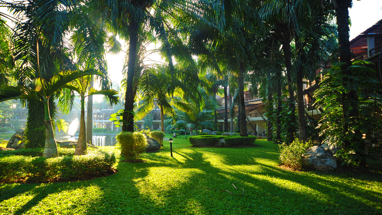 Gartenanlage Hotel Felix River Kwai