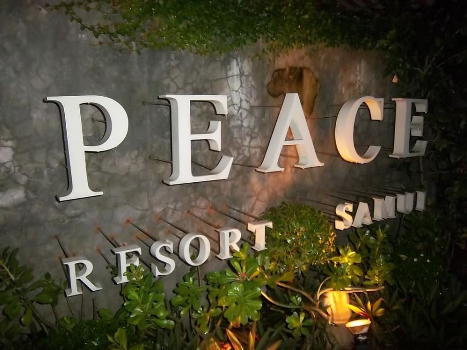 Hoteleinfahrt NH Collection Samui Peace Resort