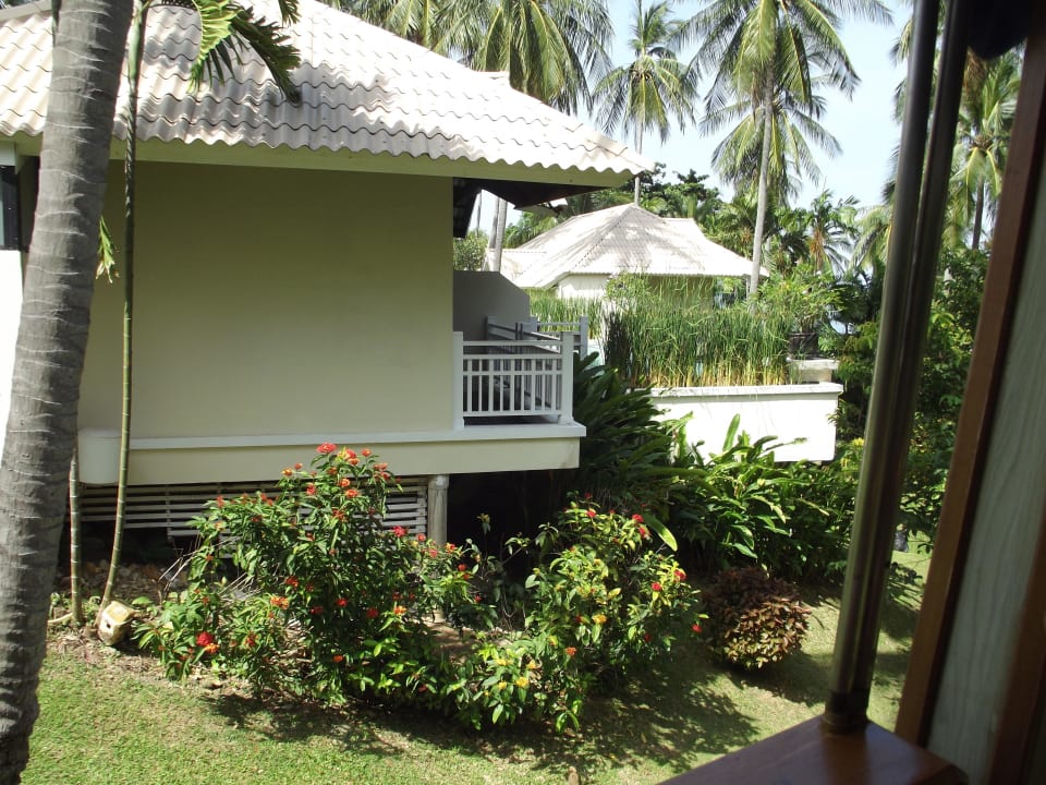 Blick auf die Pool Villas Cape Panwa Hotel