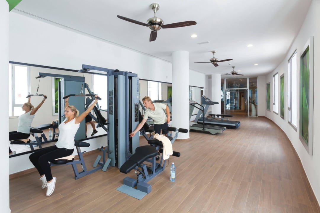  gym hotel riu palace tenerife la caleta de adeje holidaycheck