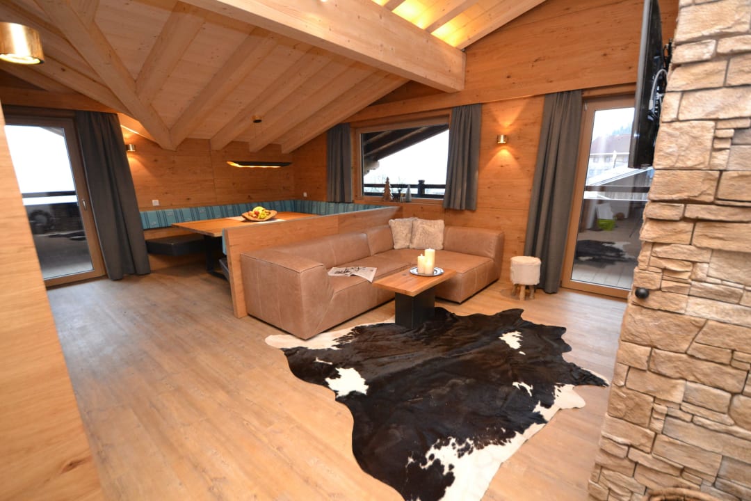 Wohnzimmer Chalets & Apartments Wachterhof