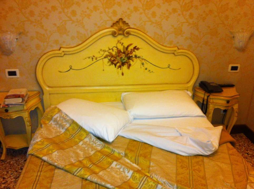 Doppelzimmer Bett Hotel Locanda Gaffaro