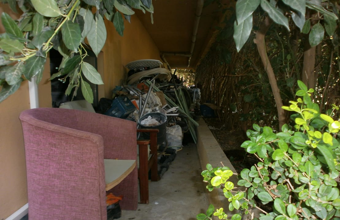 Hinter unserem Haus Grand Seker Hotel