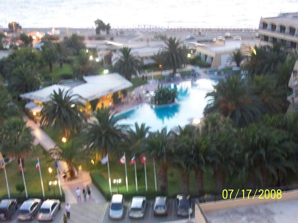 Widok z tarasu hotelowego Sol Cosmopolitan Rhodes