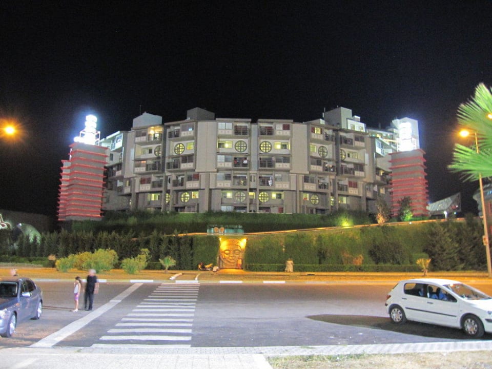 View of the family rooms from across the road Limak Lara Deluxe Hotel & Resort
