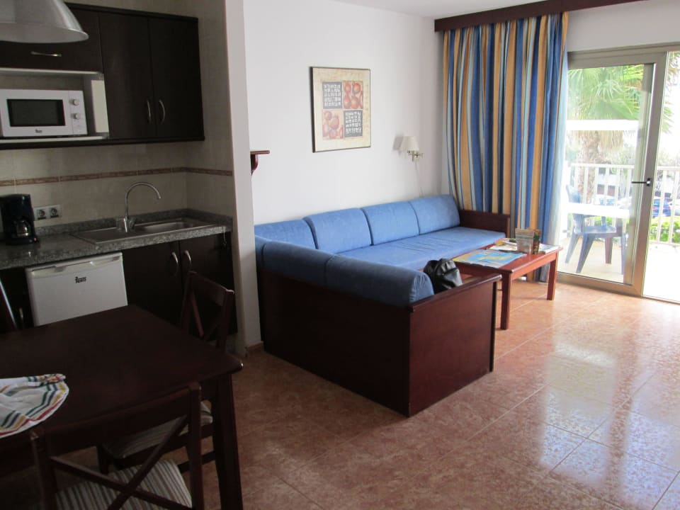 Appartement-Küche und -Sitzecke Hotel Floresta