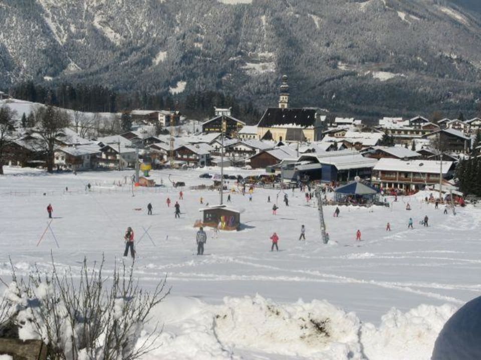 Skipiste Reith im Alpbachtal in Sichtweite Ferienwohnung Hinterbrandach