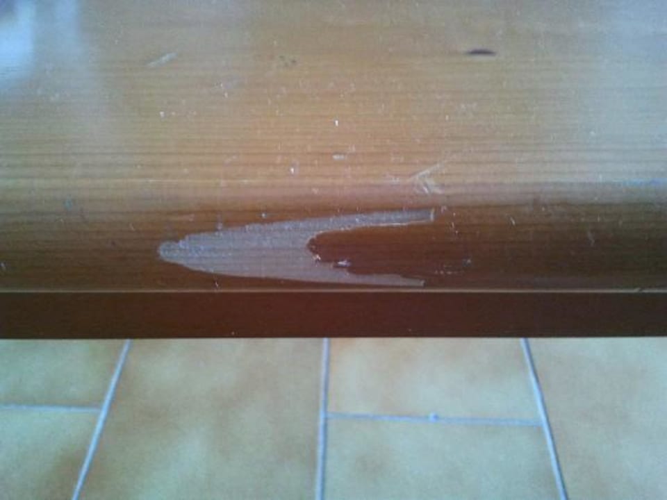 Der Lack ist ab... Hotel Cala D'Or Park