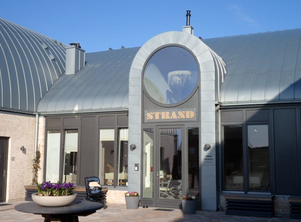 Haupteingang  Hotel Strand am Königshafen