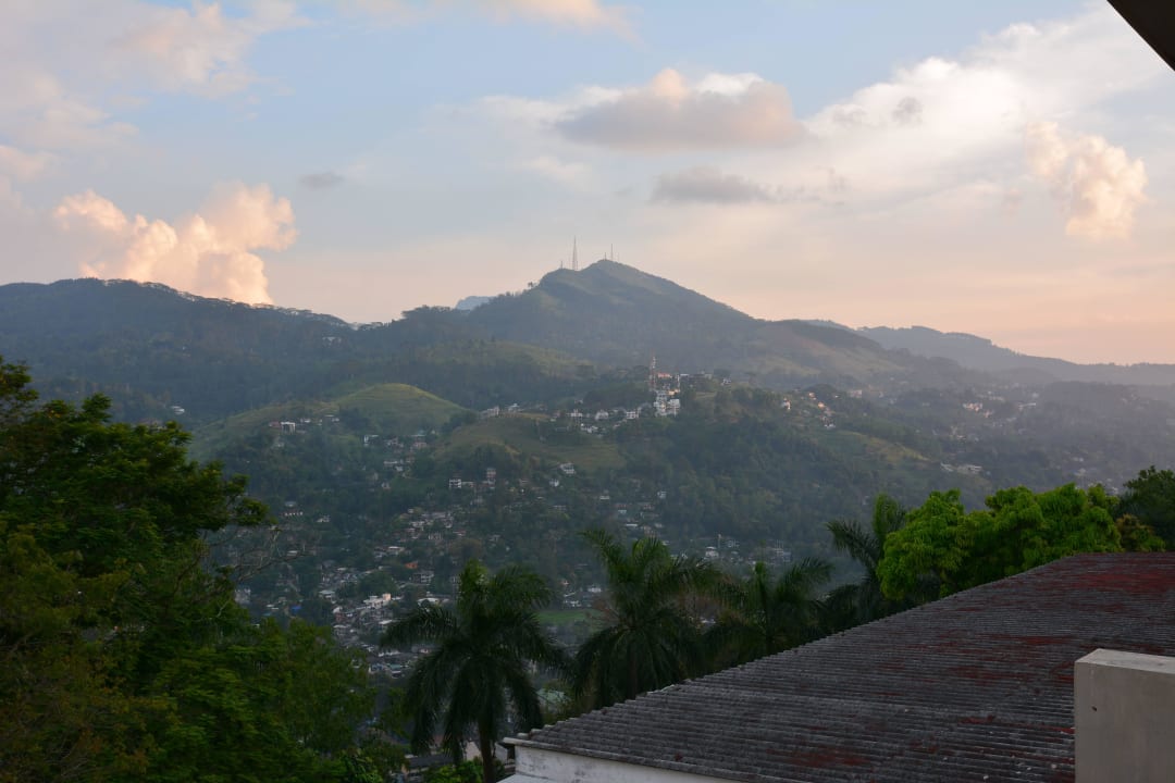 Ausblick vom Hauptrestaurant Hotel Topaz