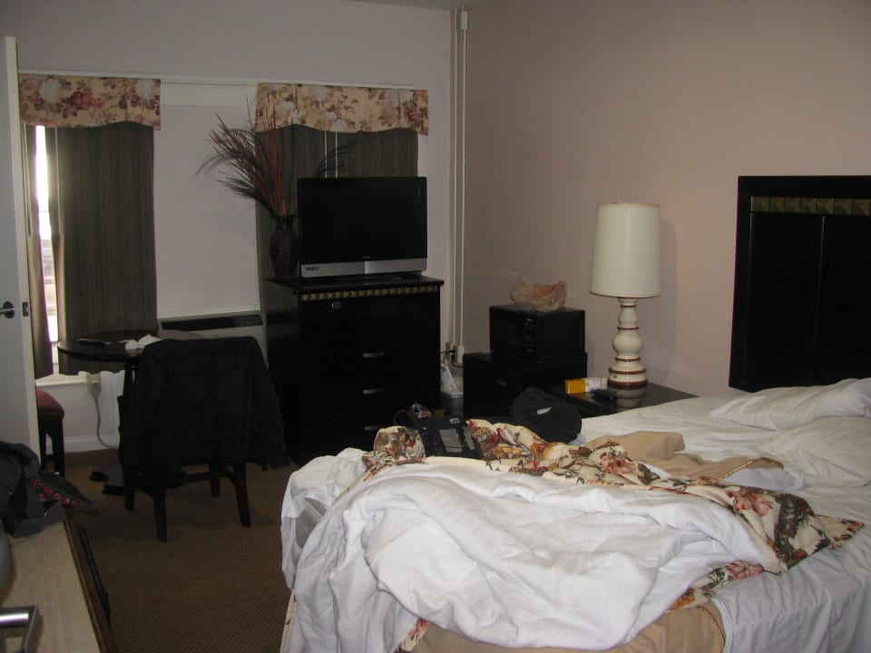 Unser Zimmer im (fast)Keller Hotel Harborview Inn & Suites