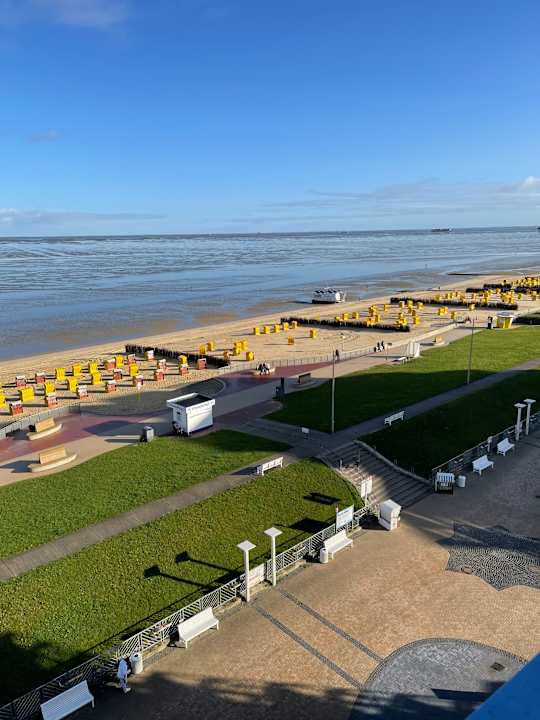 Ausblick Strandhotel Duhnen / Aparthotel Kamp