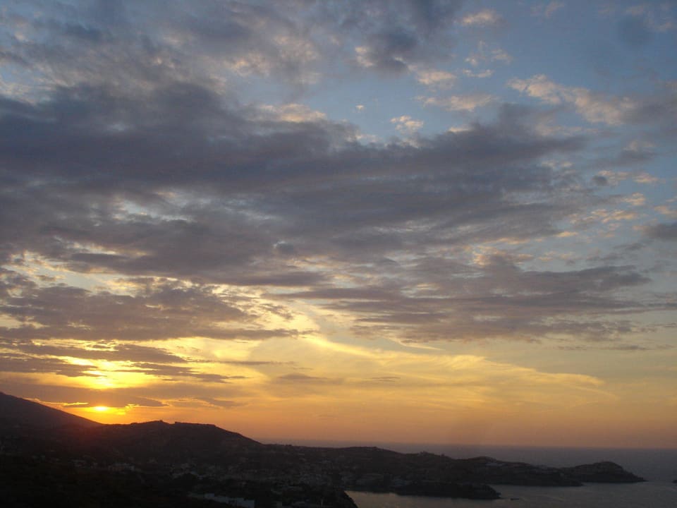 View from balconies Spiros & Soula Apartments
