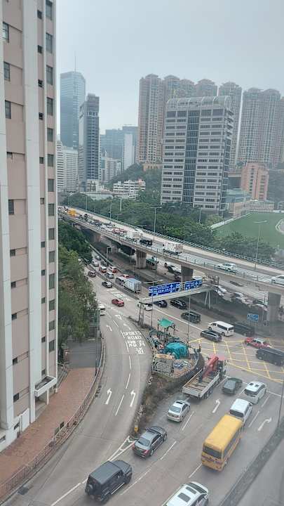 Ausblick Dorsett Wanchai Hong Kong